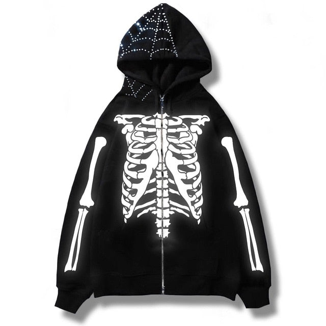 Streetwear Skull Hoodies