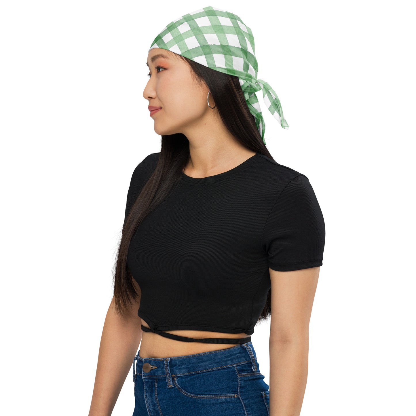 Green lines bandana