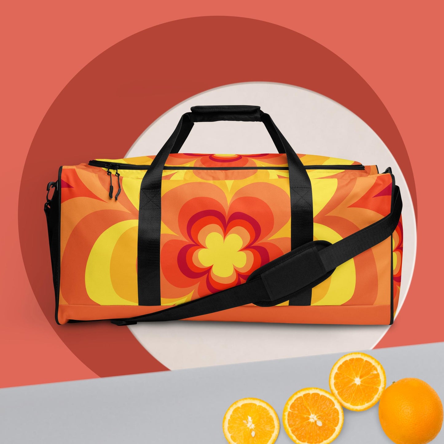 Orange Blossom Duffle bag