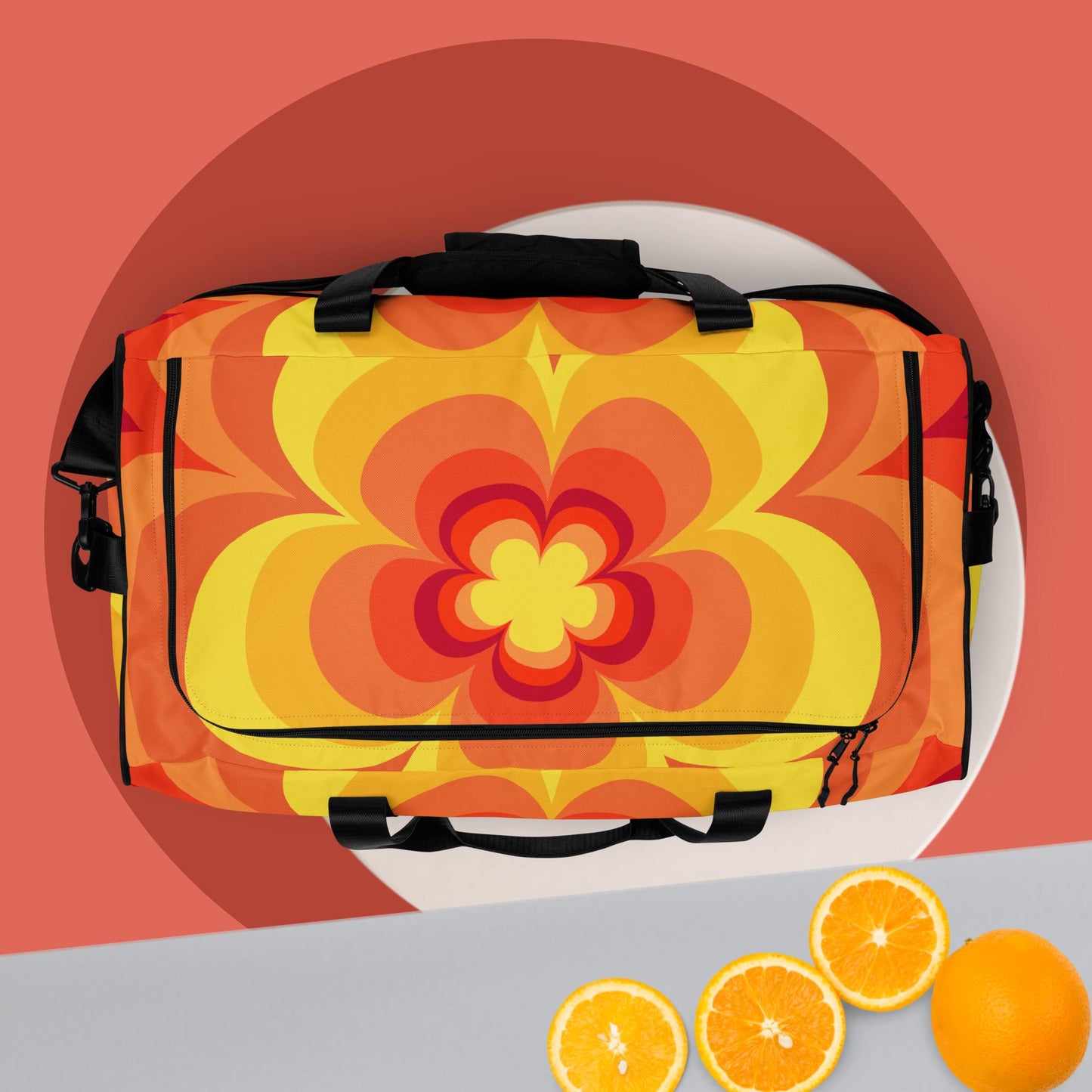 Orange Blossom Duffle bag