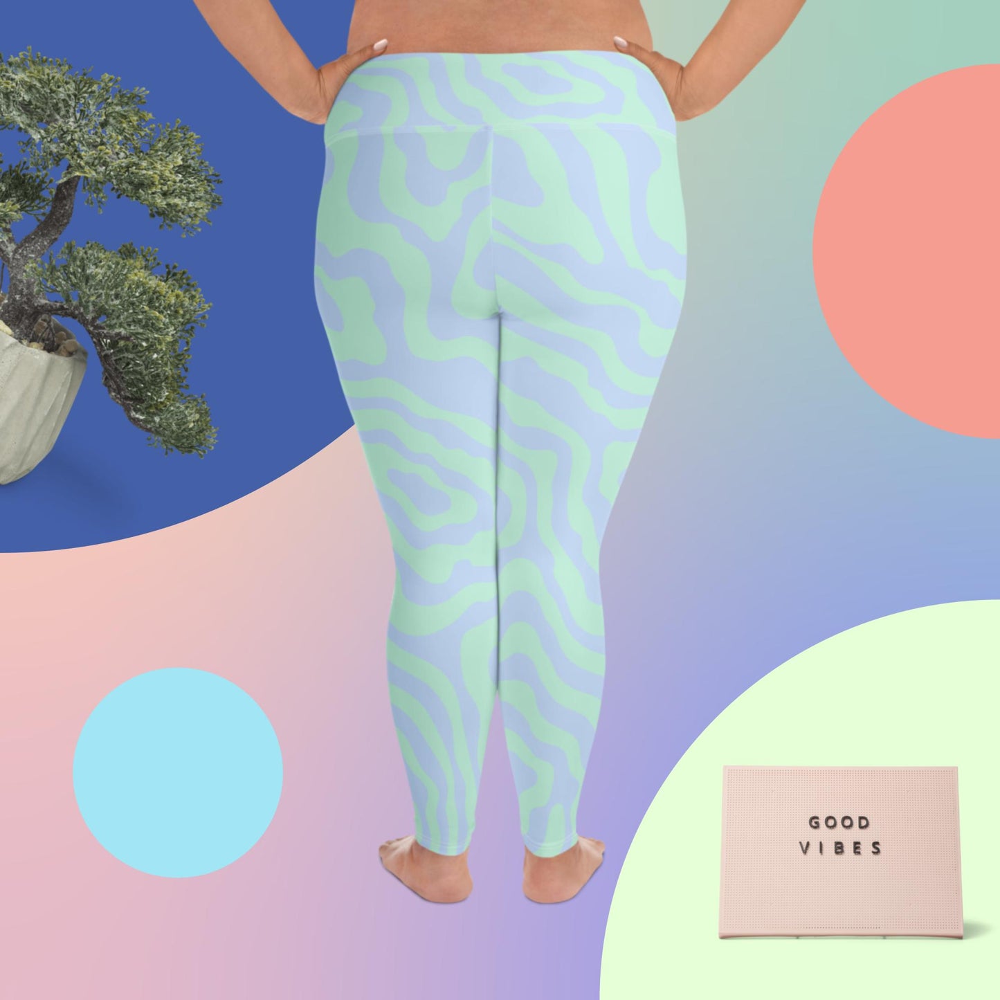 Bubble Plus Size Leggings