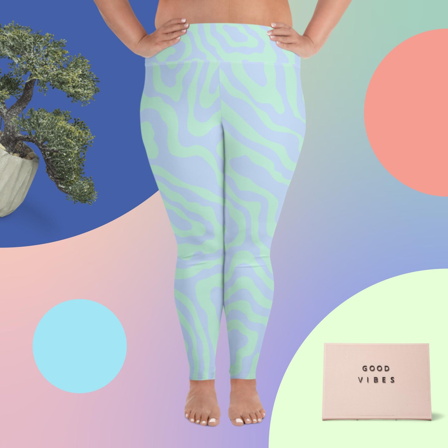 Bubble Plus Size Leggings