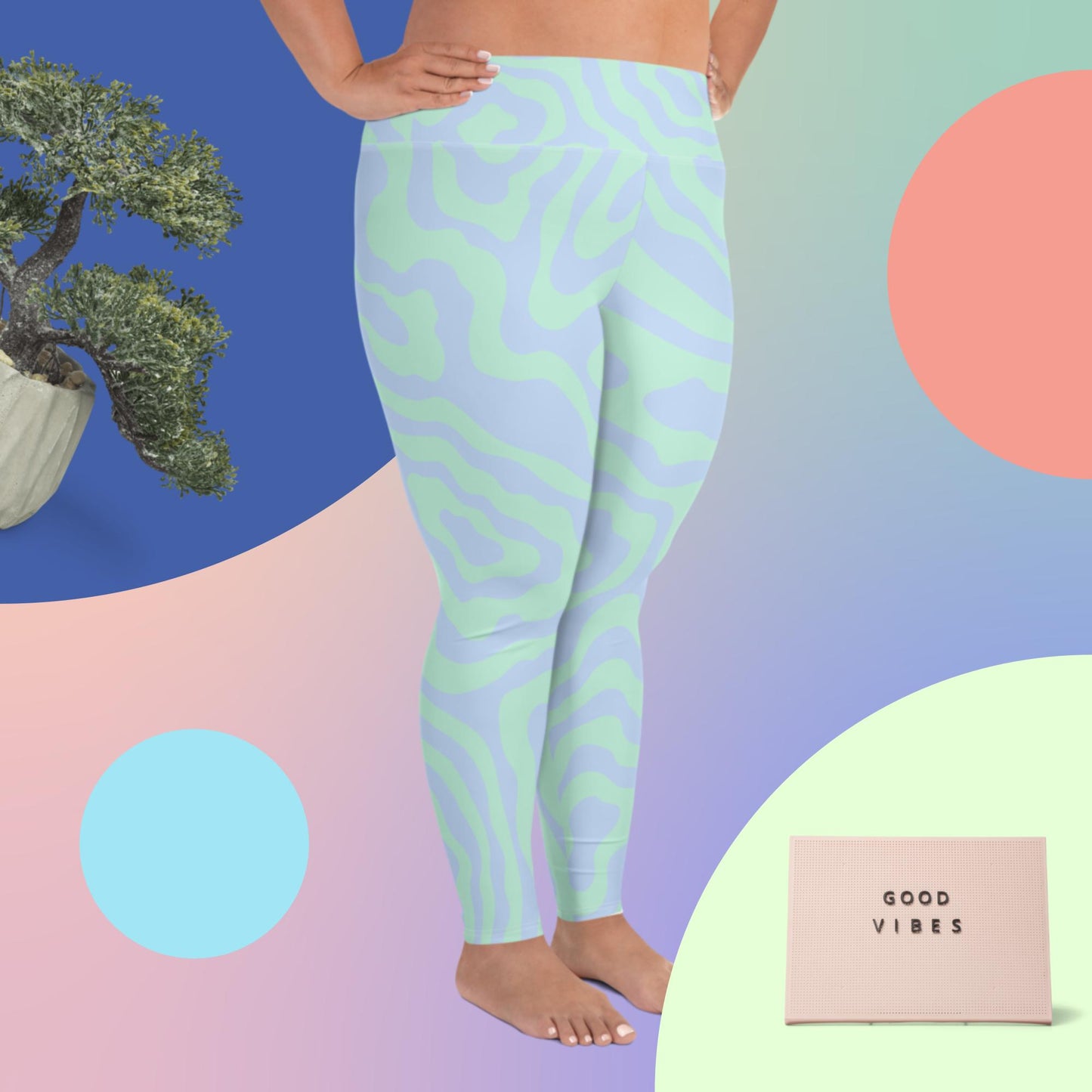 Bubble Plus Size Leggings