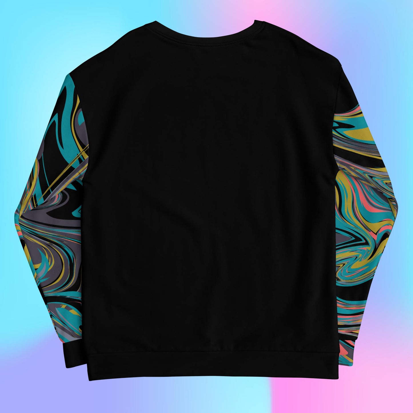 Dark Bubble Heartbeat Sweatshirt