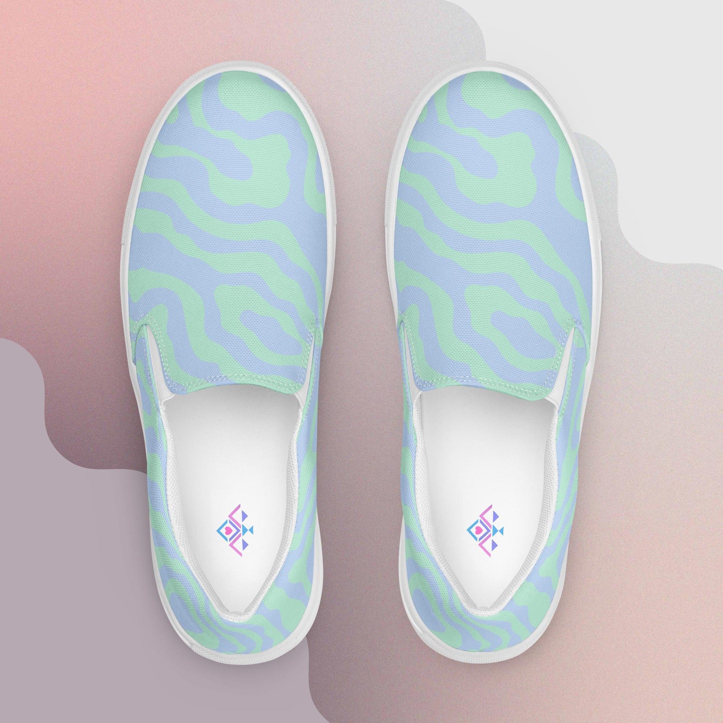 Bubble slip-on shoes