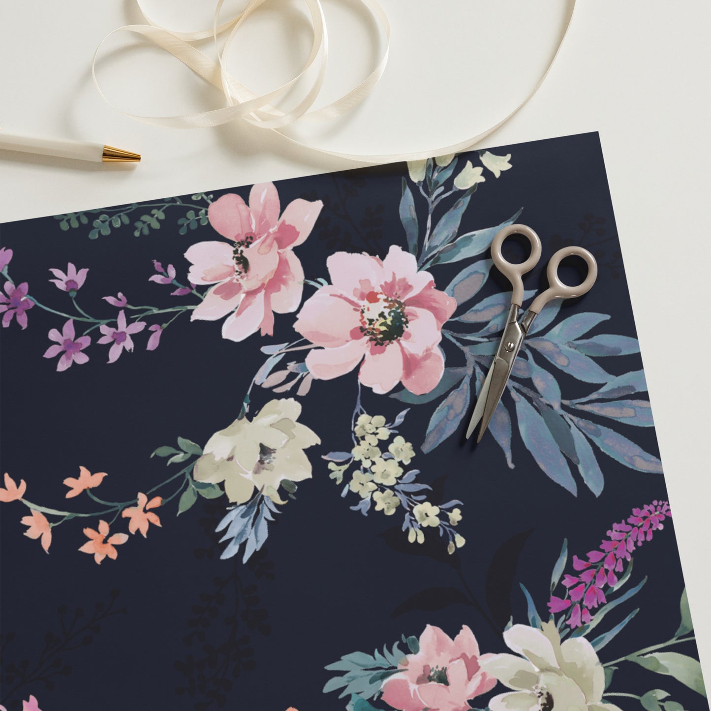 Floral Wrapping paper sheets