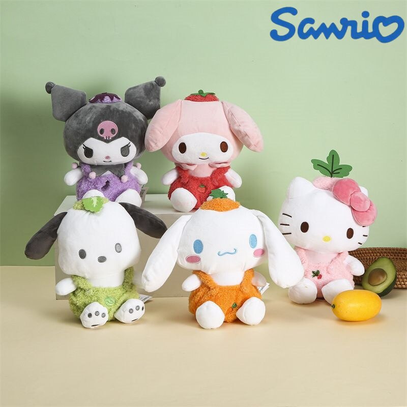 New Kawaii Sanrio Vegetable Series Plush Dolls