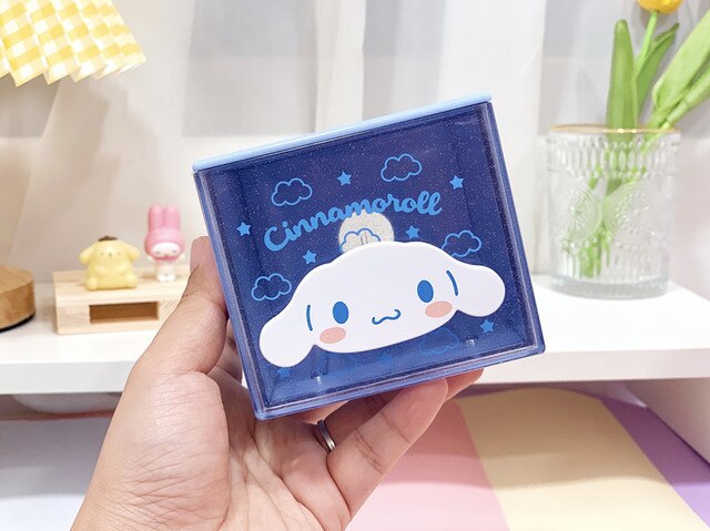 Sanrio Glitter Transparent Storage Box