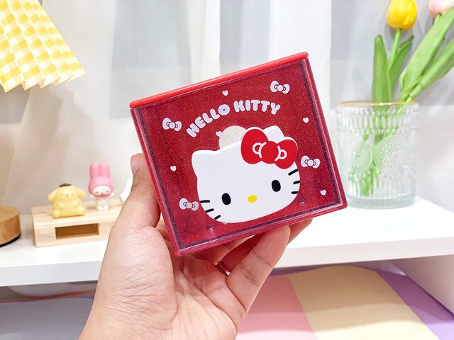 Sanrio Glitter Transparent Storage Box