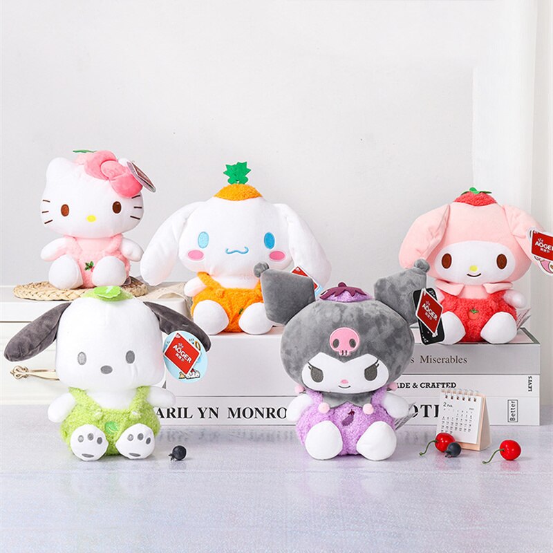 New Kawaii Sanrio Vegetable Series Plush Dolls