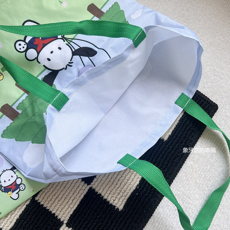 Sanrio Cute Pochacco Set Shopping Bag and Coin Purse