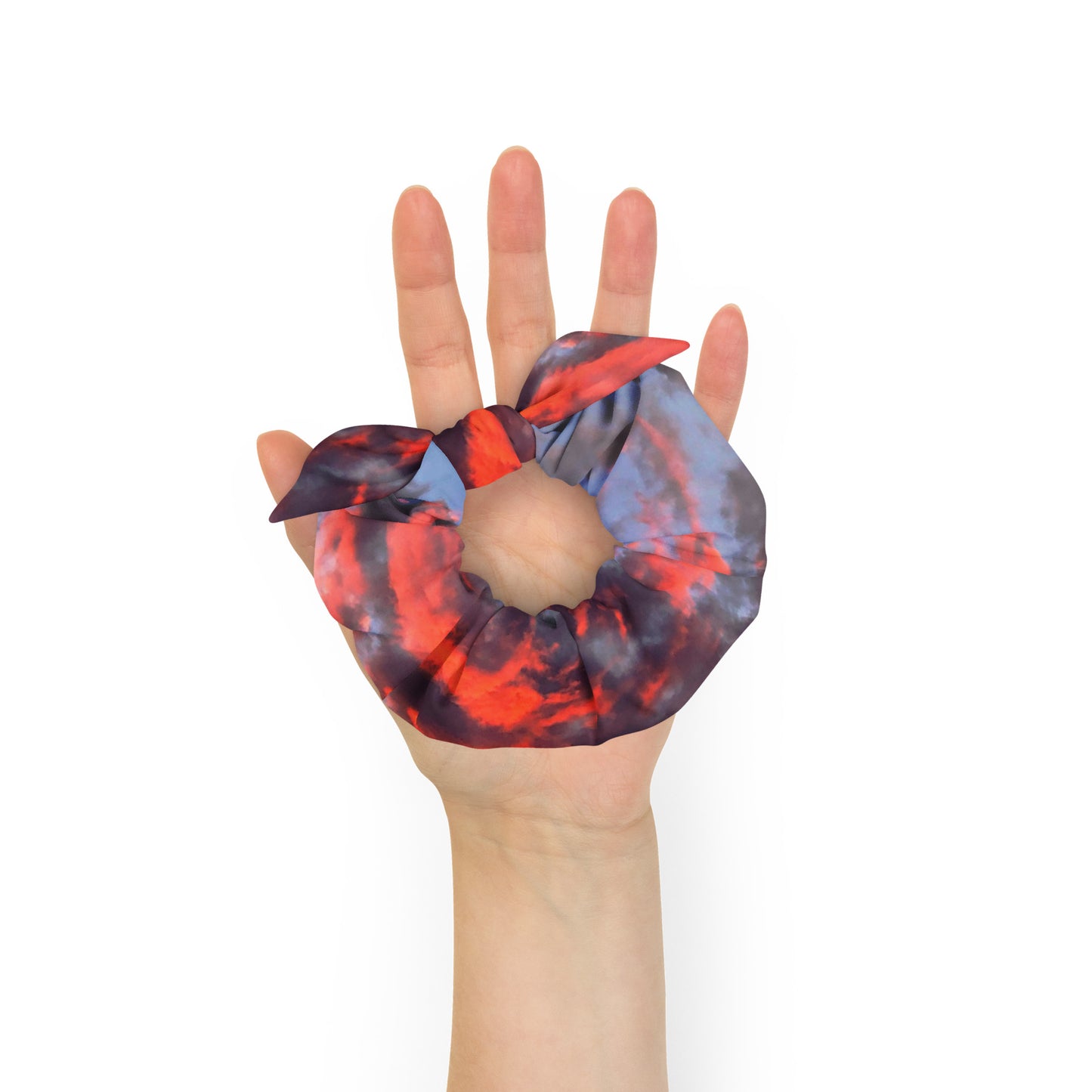 Fire-Sky Scrunchie